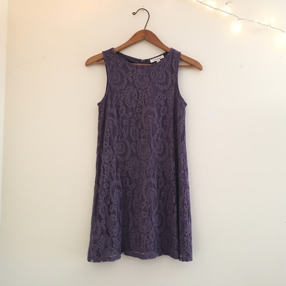 🌙Francesca’s Purple Lace Dress